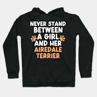 Airedale Terrier Girl Hoodie